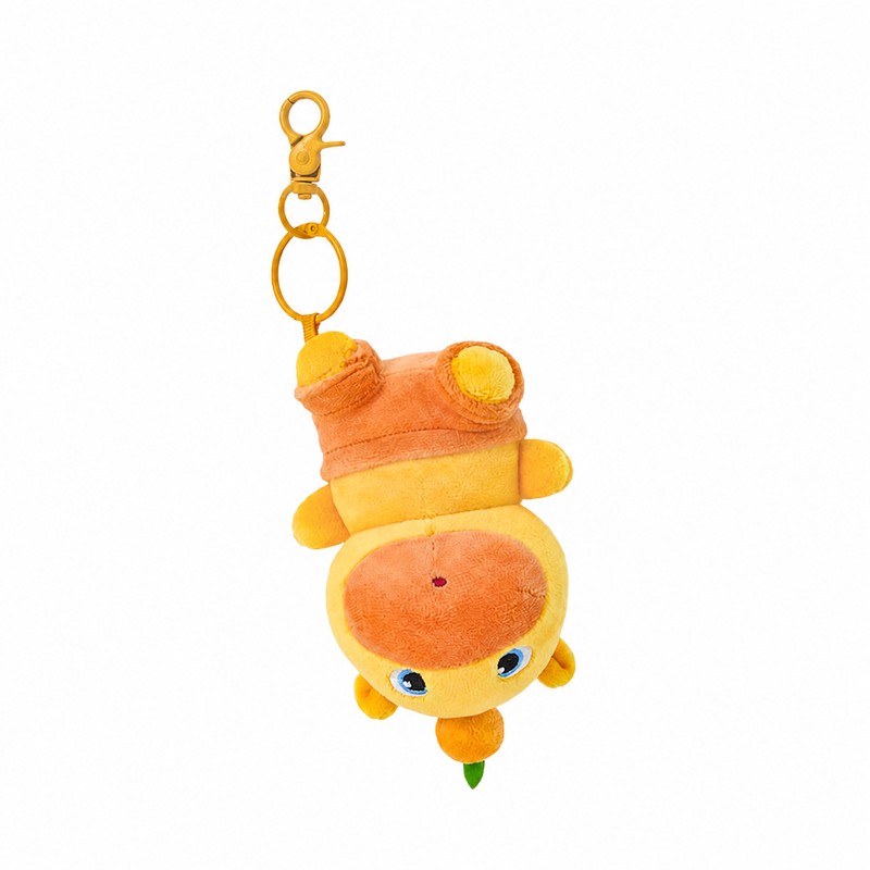 Officially Licensed Capybara Lulu Upside-Down Plush Keychain (10 cm / 3.9 in)