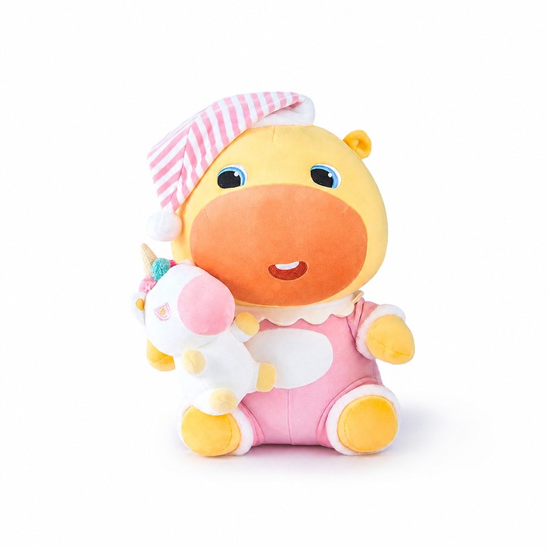 Officially Licensed Pajama Capybara Lulu Plush Toy (35 cm / 13.8 in)