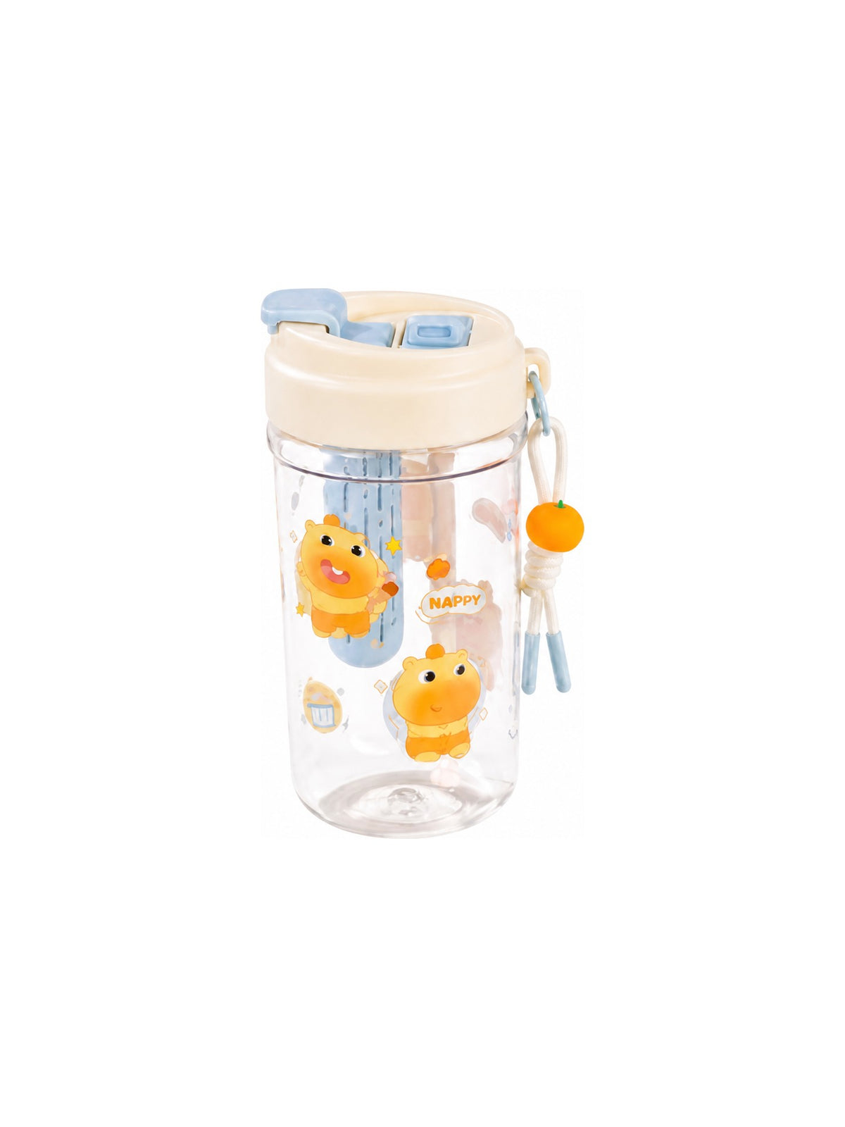 Officially Licensed Capybara Lulu Dual-Drink Tritan Straw Cup