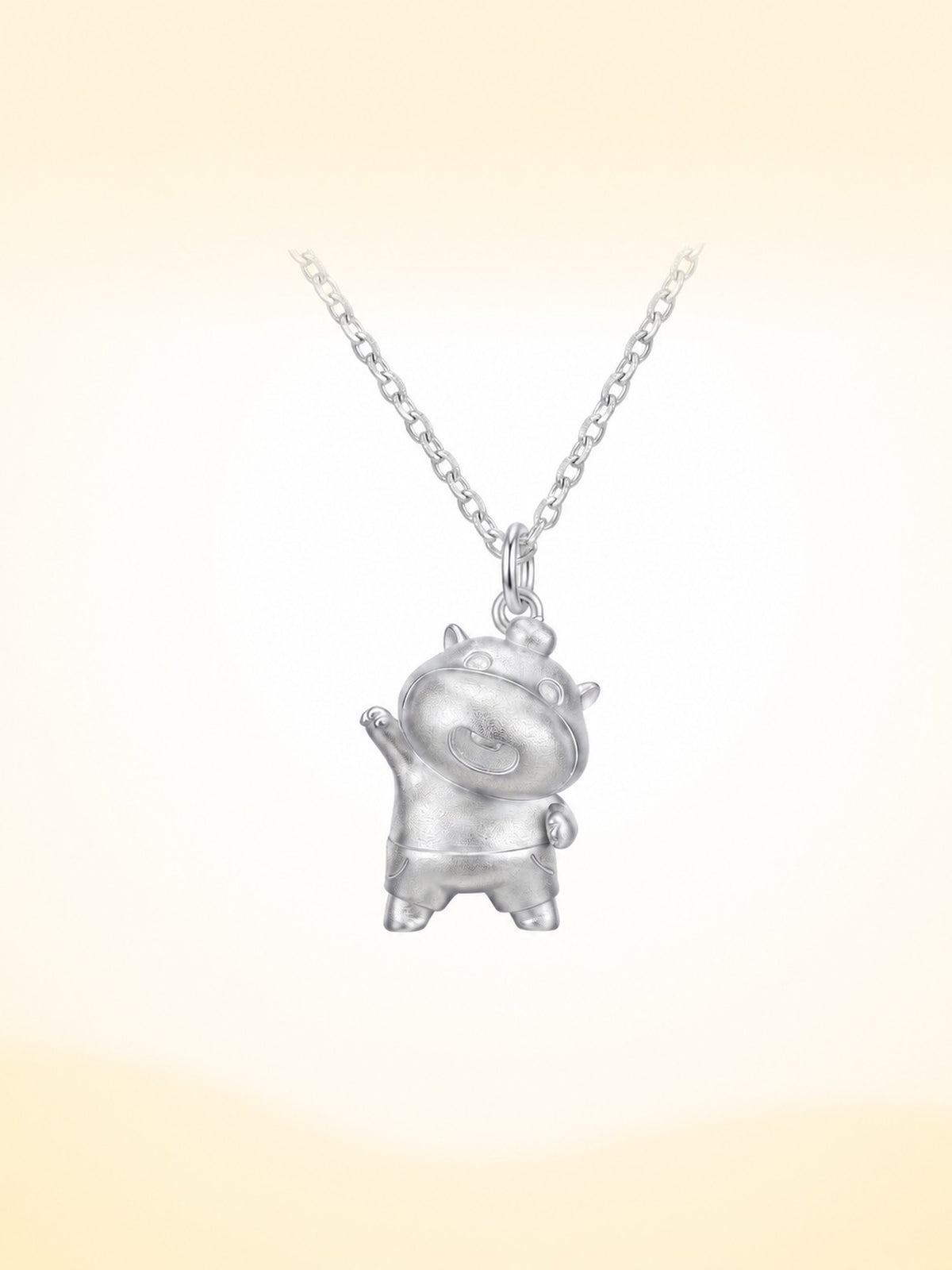 Officially Licensed Capybara Lulu S925 Silver Necklace