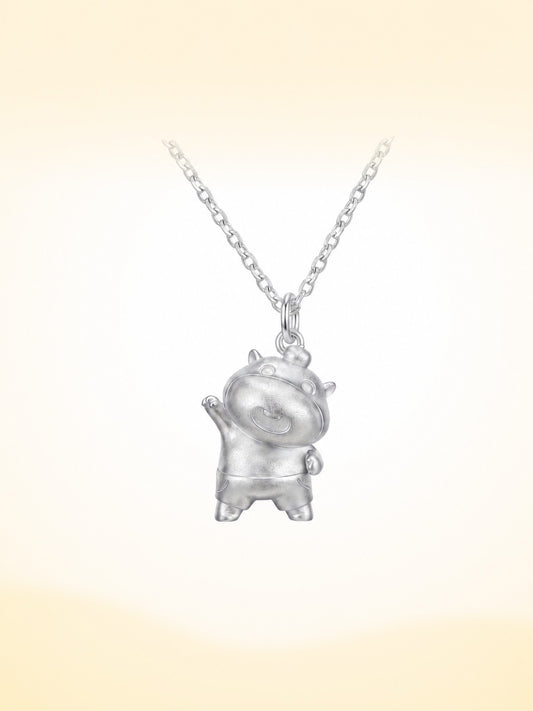 Officially Licensed Capybara Lulu S925 Silver Necklace
