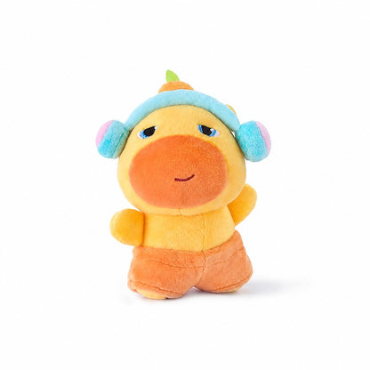 Duoai Listening Lulu Capybara Plush Keychain, 10 cm
