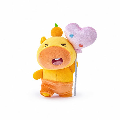 Officially Licensed Capybara Lulu Balloon Plush Keychain (10 cm / 3.9 in)