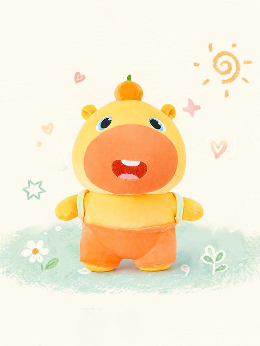 Officially Licensed Duoai Capybara Lulu Backpack Plush Toy (35 cm / 13.8 in)