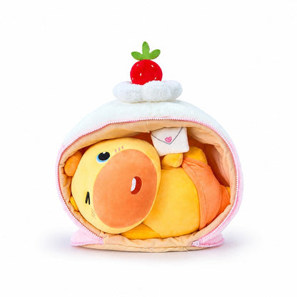 Officially Licensed Capybara Lulu Cake Plush Toy (32 cm / 12.6 in)