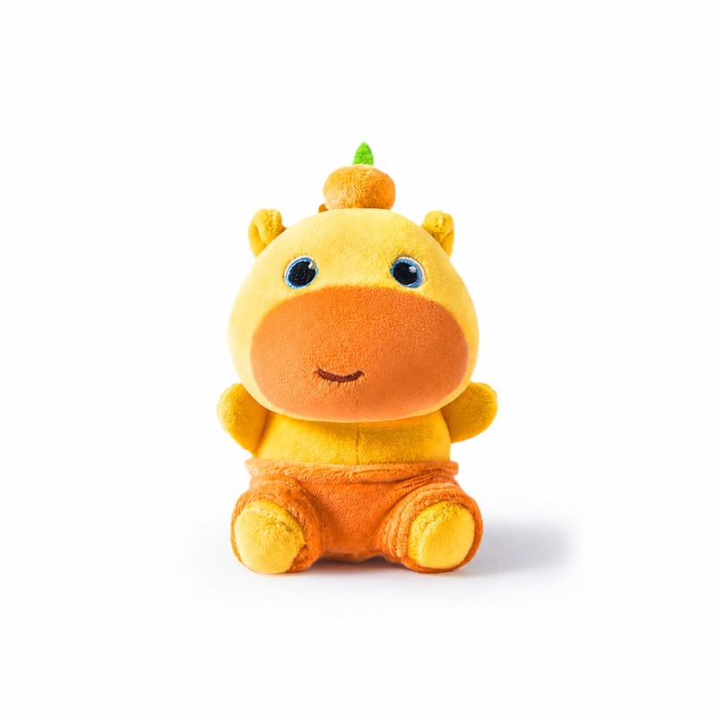 Officially Licensed Capybara Lulu Plush Keychain Charm (10 cm / 3.9 in)