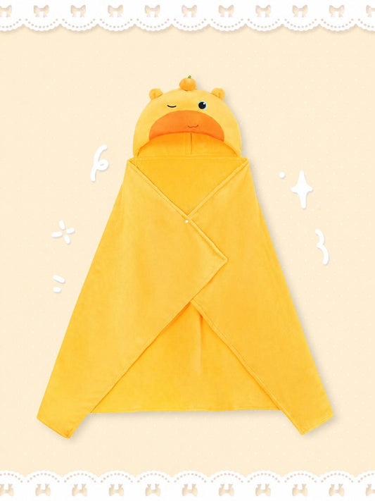 Officially Licensed Capybara Lulu Wearable Throw Blanket