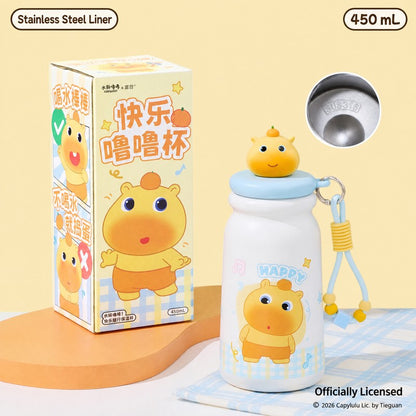 Officially Licensed Capybara Lulu 450 mL Insulated Cup