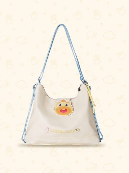 Officially Licensed Capybara Lulu Happy Tote Bag