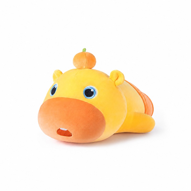 Officially Licensed Capybara Lulu Plush Toy Sleep Pillow Stuffed Animal (30 cm / 11.8 in)