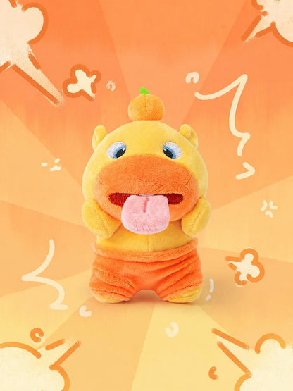 Duoai Magnetic Tongue-Out Capybara Plush Keychain