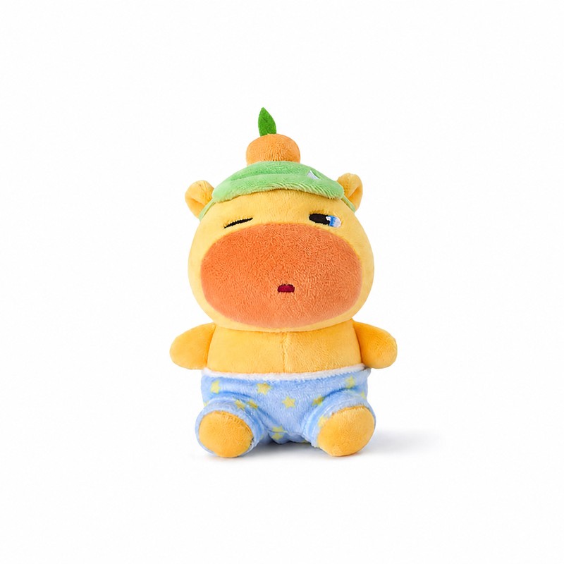 Officially Licensed Capybara Lulu Plush Bag Charm (10 cm / 3.9 in)