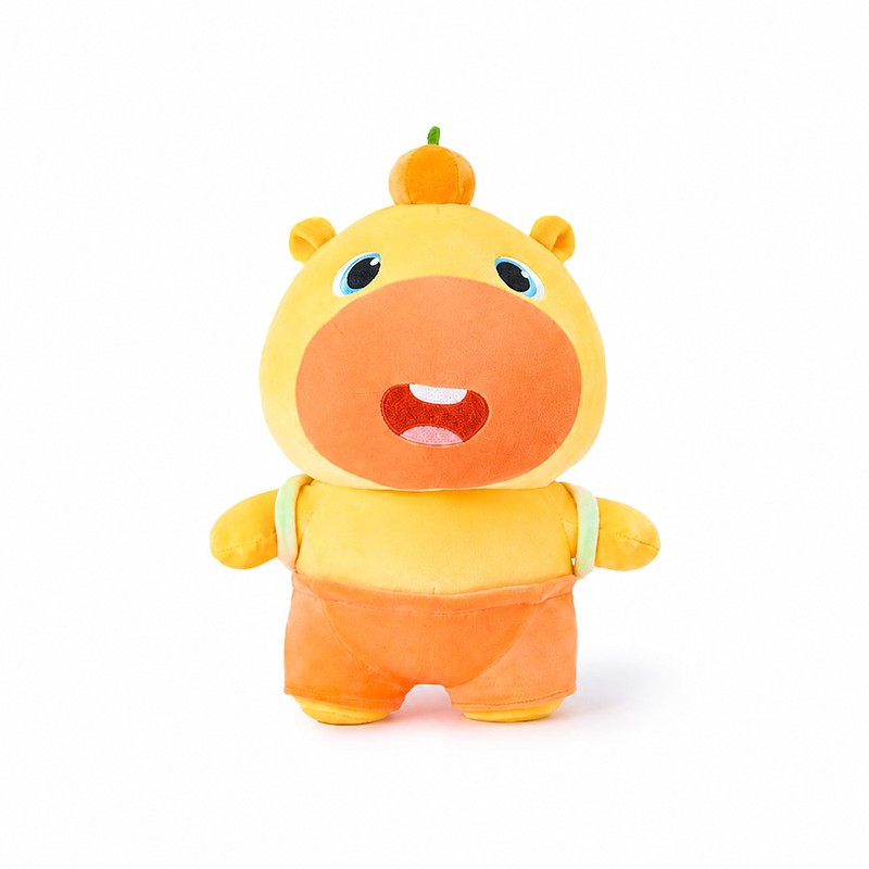 Officially Licensed Duoai Capybara Lulu Backpack Plush Toy (35 cm / 13.8 in)