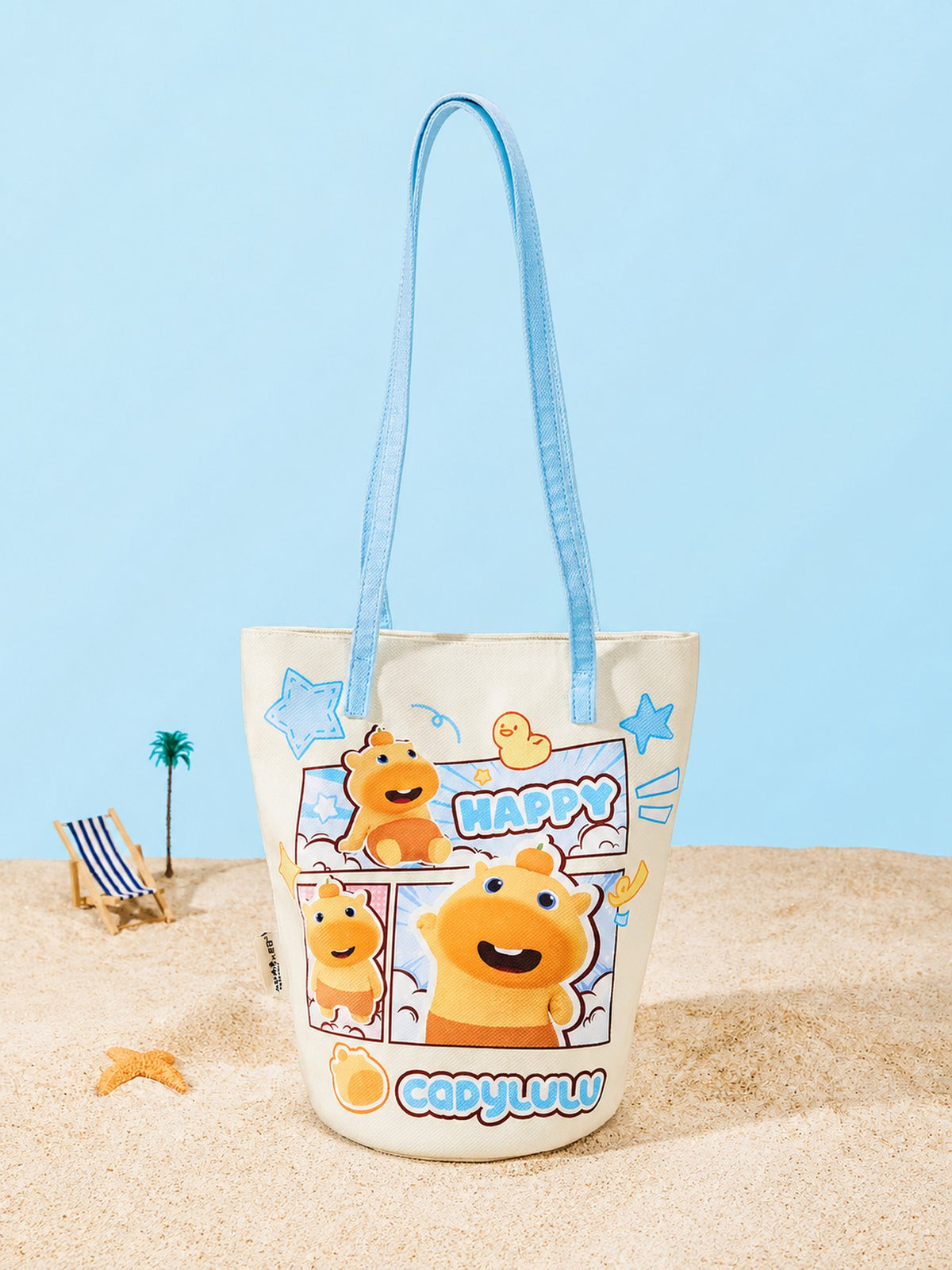 Officially Licensed Capybara Lulu Shoulder Bucket Bag