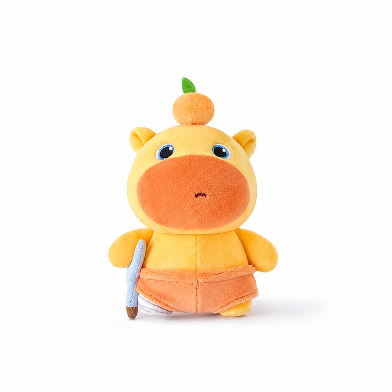 Officially Licensed Capylulu Broken-Leg Lulu Plush Keychain