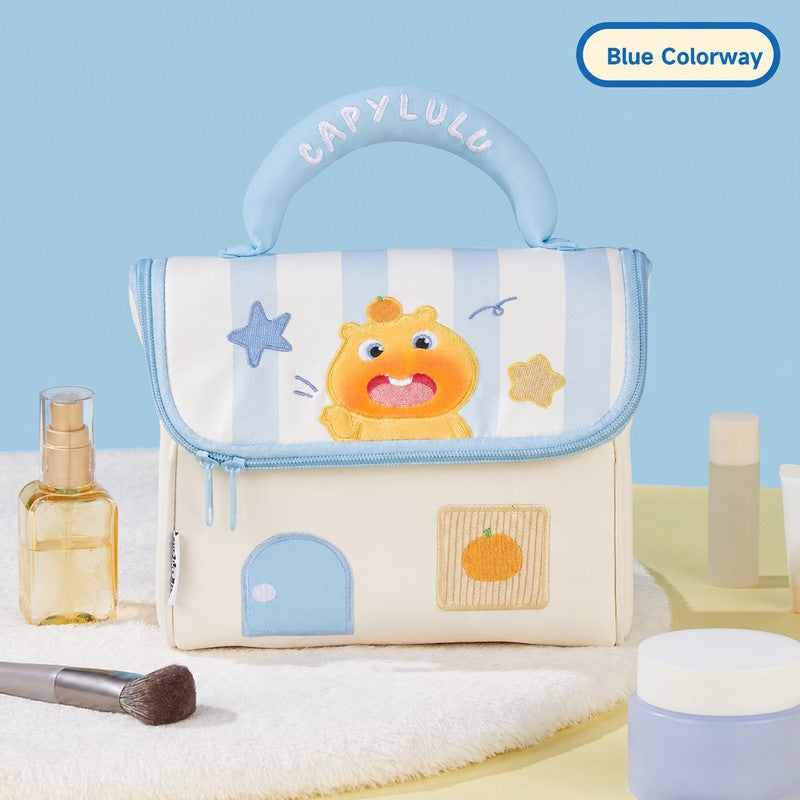 Officially Licensed Capybara Lulu Cosmetic Travel Bag