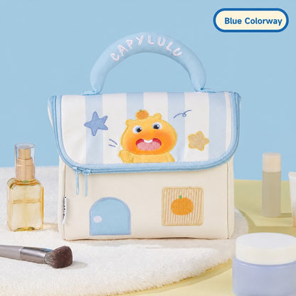 Officially Licensed Capybara Lulu Cosmetic Travel Bag