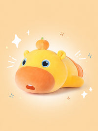 Officially Licensed Capybara Lulu Plush Toy Sleep Pillow Stuffed Animal (30 cm / 11.8 in)