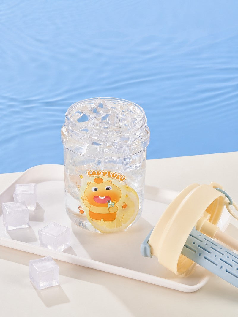 Officially Licensed Capybara Lulu Dual-Drink Tritan Straw Cup