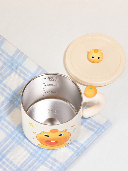 Officially Licensed Yancang Capybara Lulu 450 ml Insulated Desk Mug