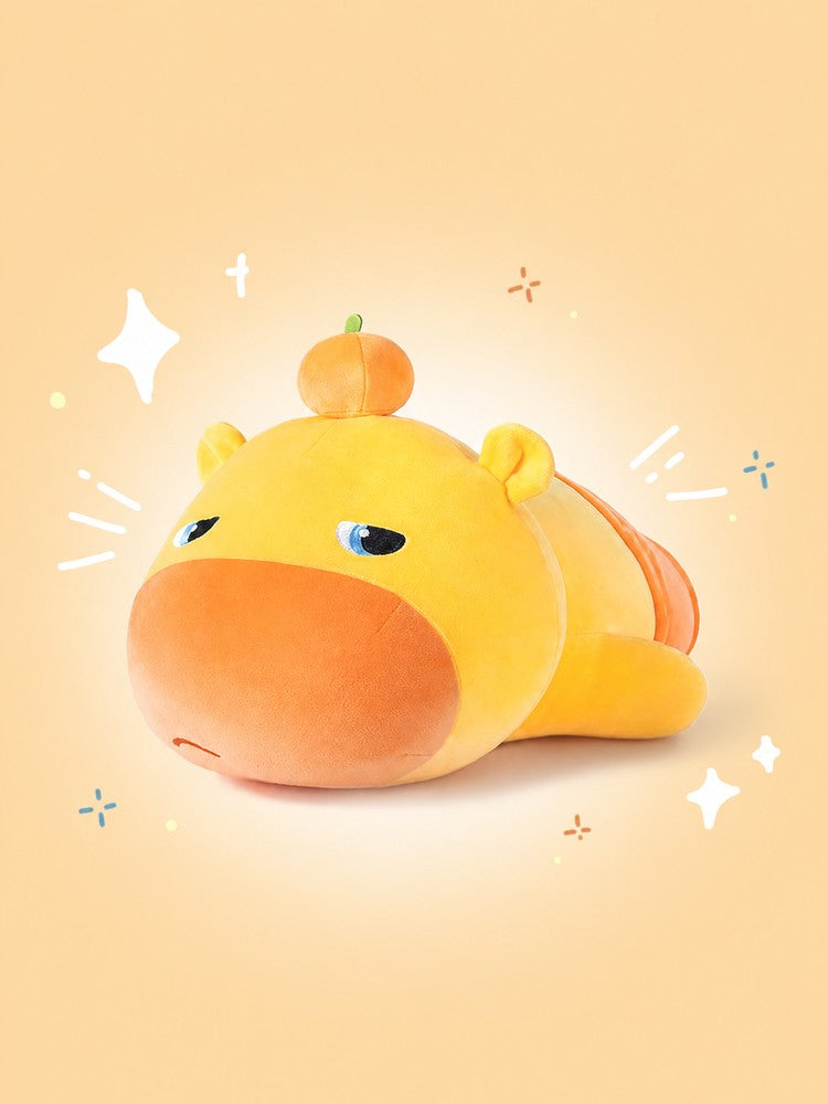 Officially Licensed Capybara Lulu Plush Toy Sleep Pillow Stuffed Animal (30 cm / 11.8 in)