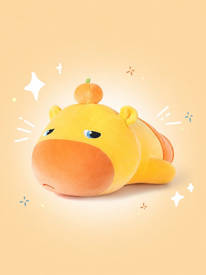 Officially Licensed Capybara Lulu Plush Toy Sleep Pillow Stuffed Animal (30 cm / 11.8 in)