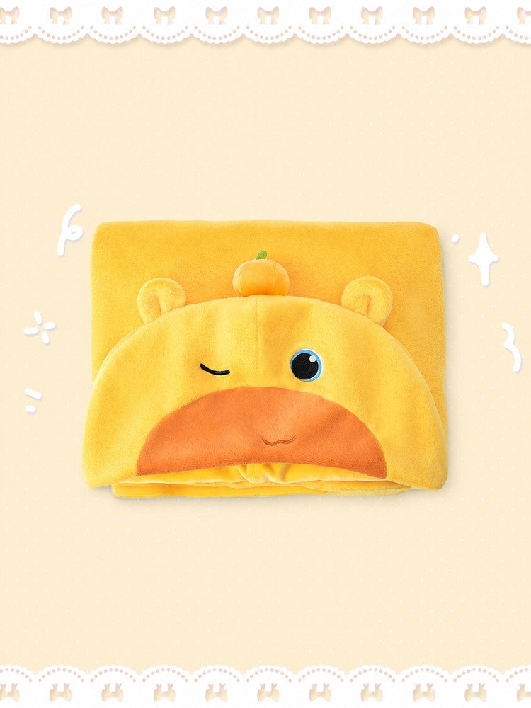 Officially Licensed Capybara Lulu Wearable Throw Blanket