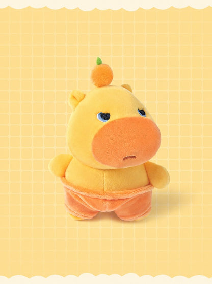 Capybara HiHi Aloof Plush Bag Charm Keychain, 10 cm
