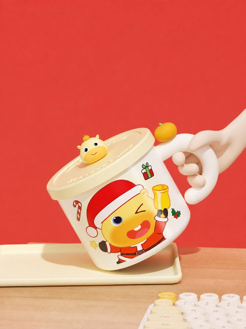 Officially Licensed Capybara Lulu Christmas Insulated Mug