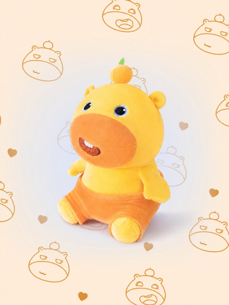Duoai Capy Lulu Clap-Activated Swaying Plush Toy