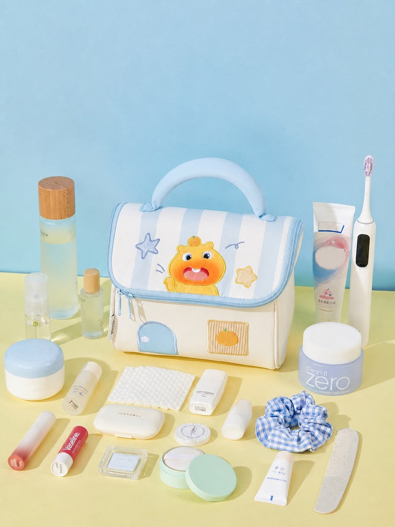 Officially Licensed Capybara Lulu Cosmetic Travel Bag