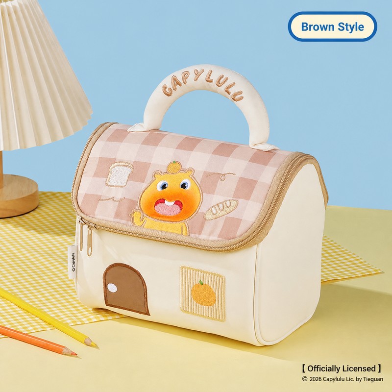 Officially Licensed Capybara Lulu Cosmetic Travel Bag