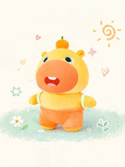 Officially Licensed Duoai Capybara Lulu Backpack Plush Toy (35 cm / 13.8 in)