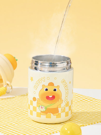 Officially Licensed Capybara Lulu Orange Straw Insulated Cup