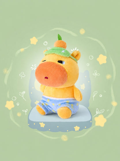 Officially Licensed Capybara Lulu Plush Bag Charm (10 cm / 3.9 in)