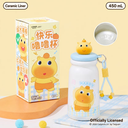 Officially Licensed Capybara Lulu 450 mL Insulated Cup