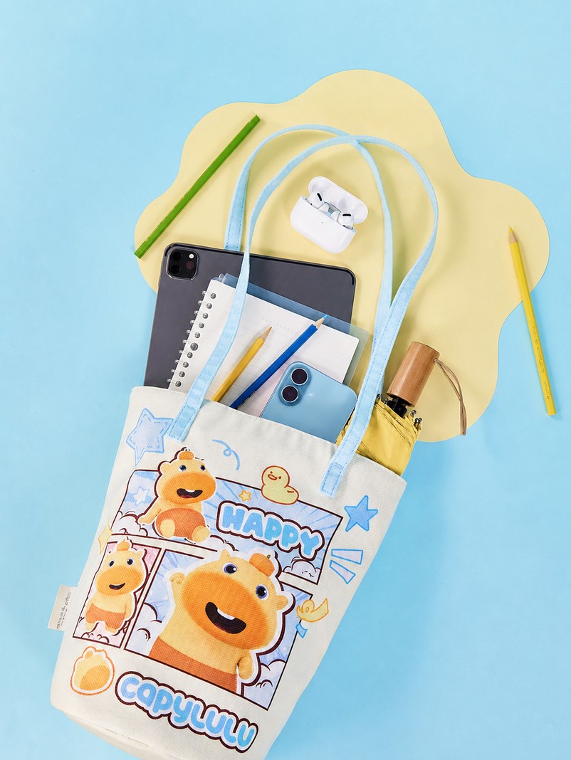 Officially Licensed Capybara Lulu Shoulder Bucket Bag