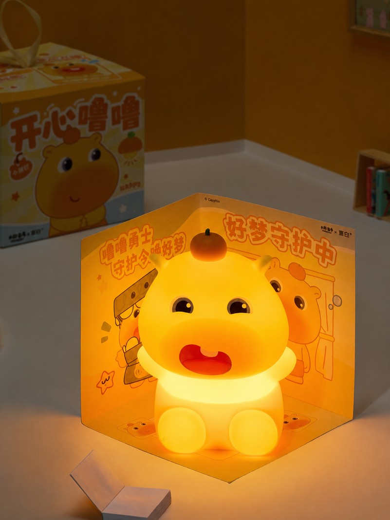 Officially Licensed Capybara Lulu Tap Night Light