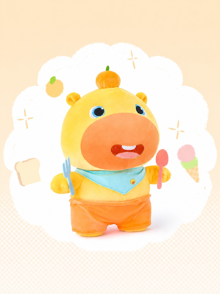 Officially Licensed Capybara Lulu Plush Toy (35 cm / 13.8 in)