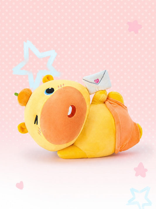 Officially Licensed Capybara Lulu Cake Plush Toy (32 cm / 12.6 in)