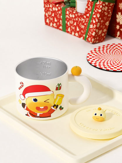 Officially Licensed Capybara Lulu Christmas Insulated Mug