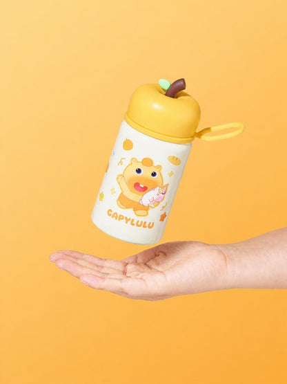 Officially Licensed Capybara Lulu Orange Insulated Bottle