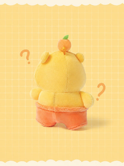 Capybara HiHi Aloof Plush Bag Charm Keychain, 10 cm