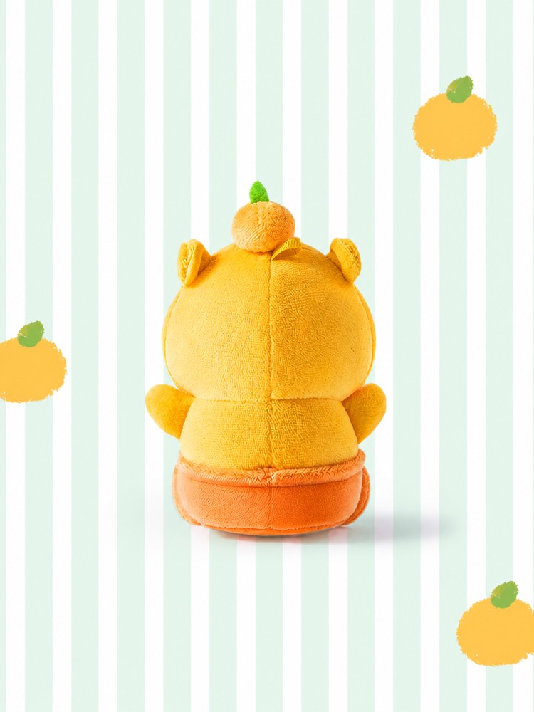 Officially Licensed Capybara Lulu Plush Keychain Charm (10 cm / 3.9 in)