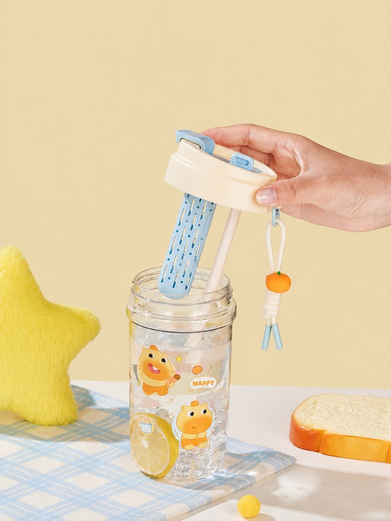 Officially Licensed Capybara Lulu Dual-Drink Tritan Straw Cup