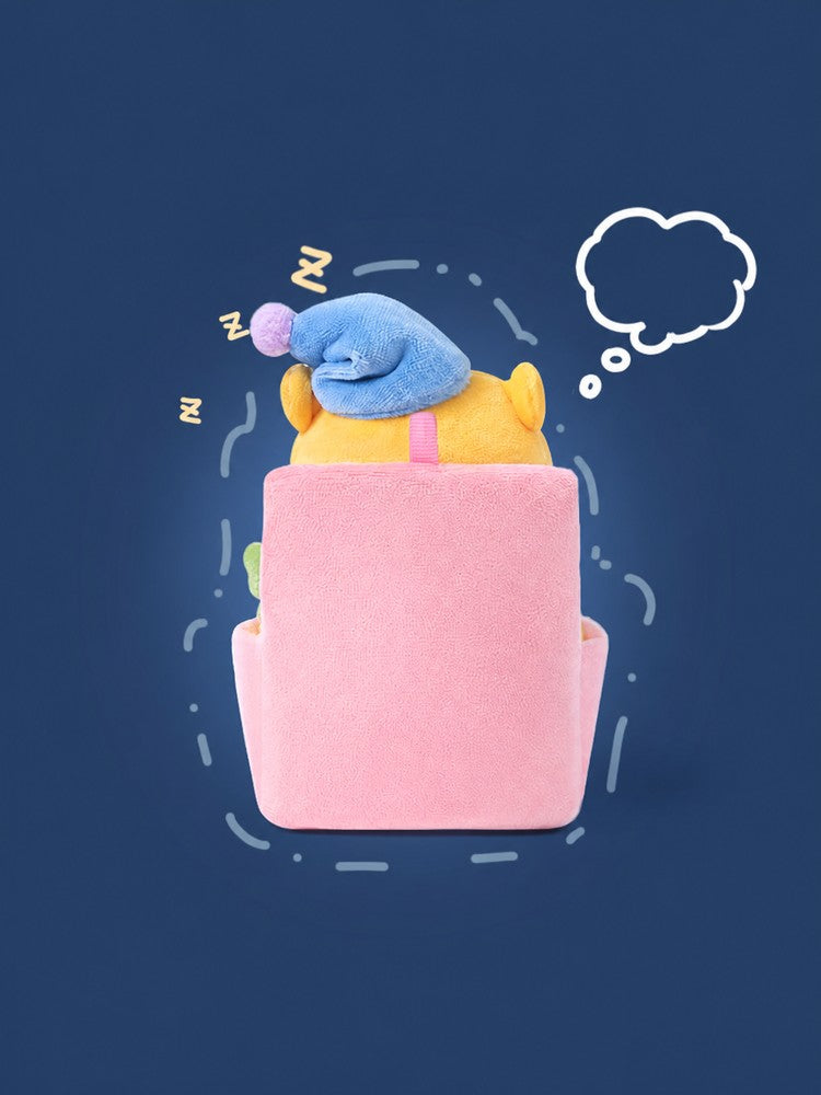 Duoai Sleeping Capybara Plush Bag Charm