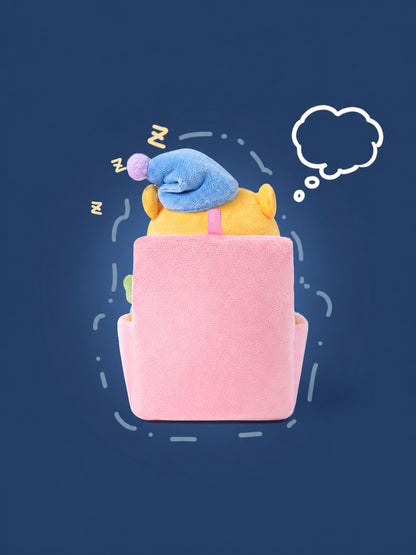 Duoai Sleeping Capybara Plush Bag Charm