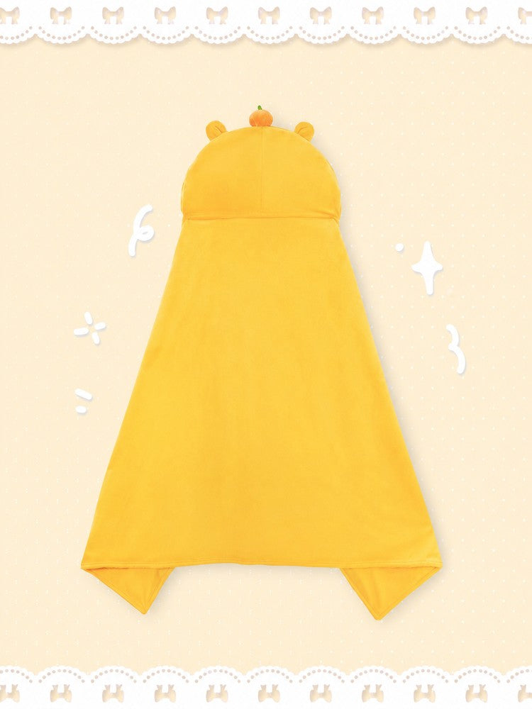 Officially Licensed Capybara Lulu Wearable Throw Blanket