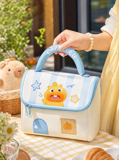 Officially Licensed Capybara Lulu Cosmetic Travel Bag