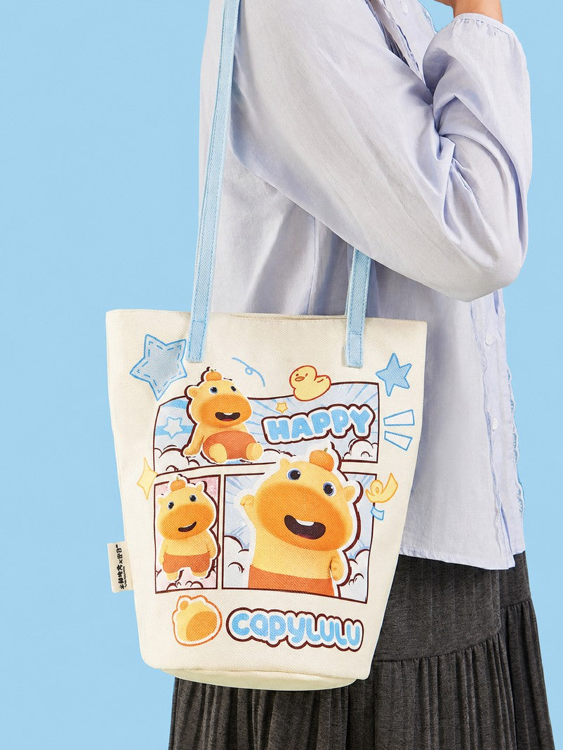 Officially Licensed Capybara Lulu Shoulder Bucket Bag